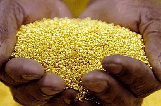 Gold Dust and Flakes